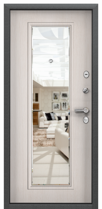 DELTA PRO MP, Панель MDF с ПВХ покрытием, СК6-СМ, Лиственница белая (арт. ПВХ Лиственница белая) в Великом Новгороде