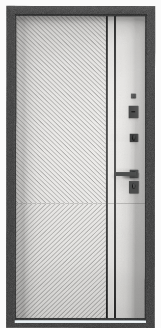 ULTIMATUM PRO PP, Панель MDF с ПВХ покрытием, UT-F7B, ПВХ Бьянко в Великом Новгороде