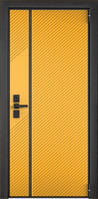 ULTIMATUM NEXT, Панель MDF с лакокрасочным покрытием, Lines-R, ЛКП Цитрус в Великом Новгороде